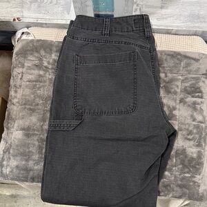 Abercrombie & Fitch Charcoal Loose Fit Pants